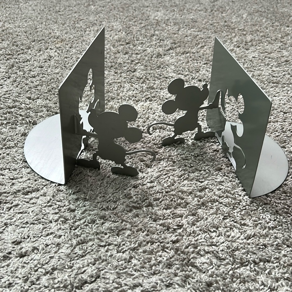 Michael Graves Mickey Mouse set of bookends
